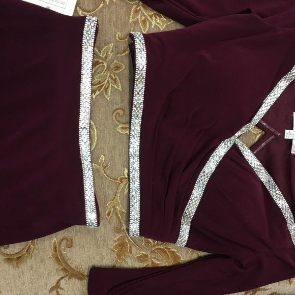 2-piece, Back Cut-out, Blingy Sexy Cruise Dress - Picture 7 of 16